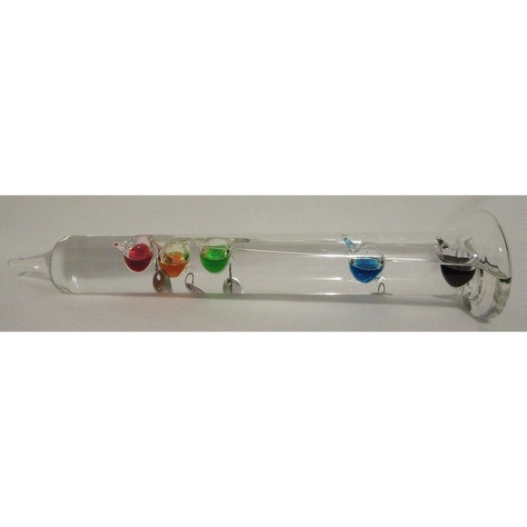Classroom Student Glass Galileo Thermometers Liquid Density Temperature Display - Picture 8 of 9